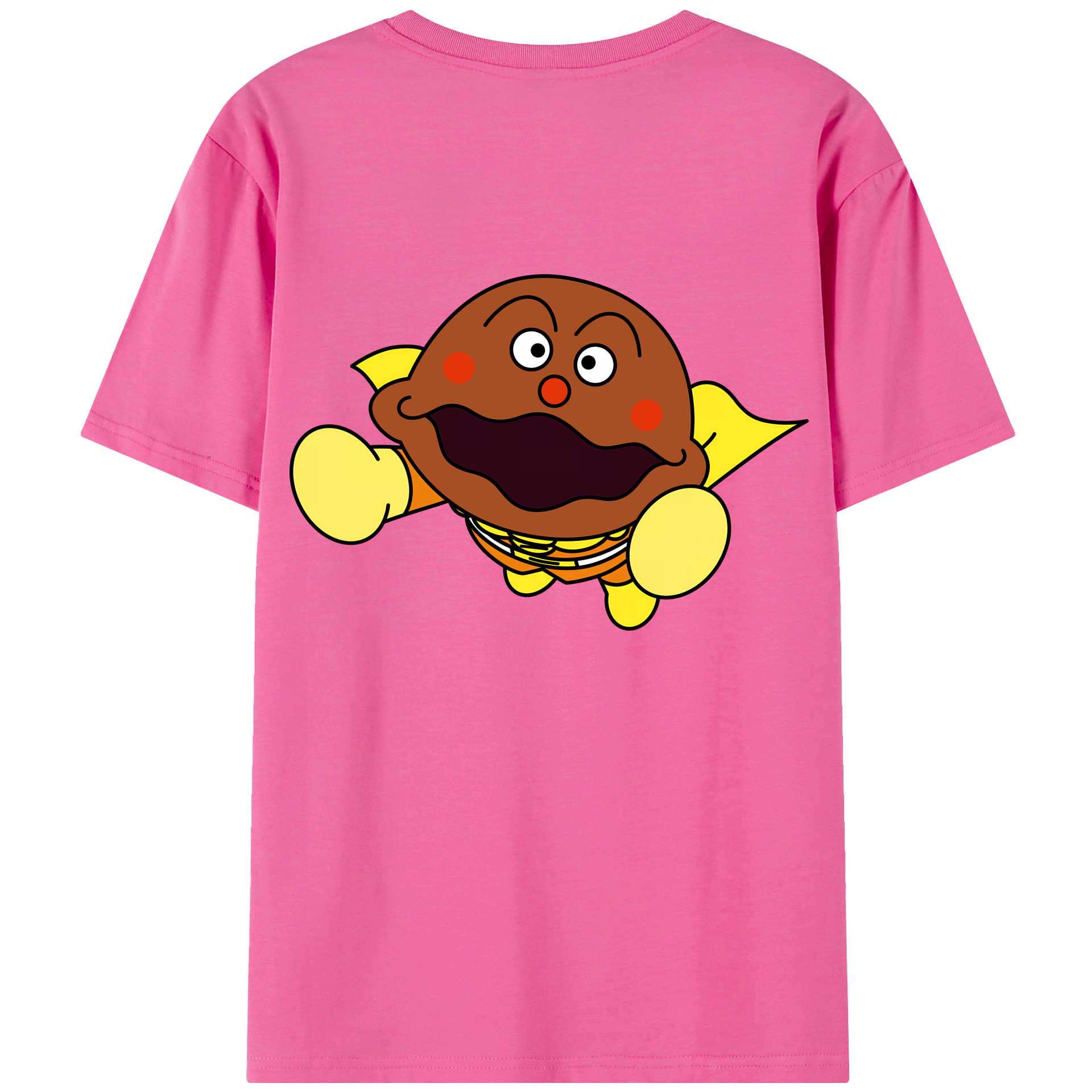 （画像用） アンパンマン Anpanman レディース半袖Tシャツ(バックプリント)